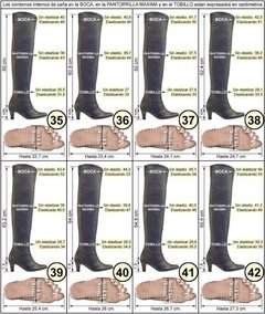 Sexys Unicas Botas Bucaneras De Caña Elastizada Del 35 Al 45 - Mundocross