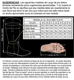 BOTAS DE MONTAR CAÑA ANCHA EN TALLES GRANDES - comprar online