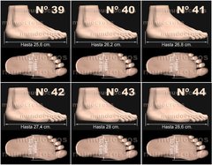 Imagen de Sandalias Unisex Cuero Vacuno Mod. Classic 39 A 44