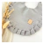 Babero volados - Tusor Gris - comprar online