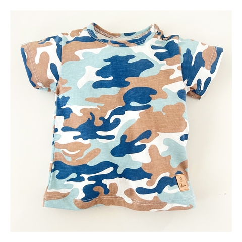 Remera manga corta - Camuflaje Acqua