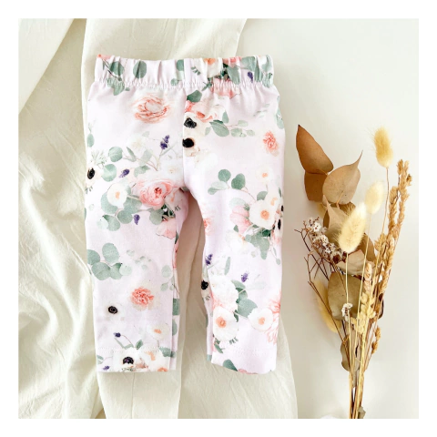 Lycra Leggings - Flowers -