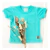 Remera manga corta - Bassic Green