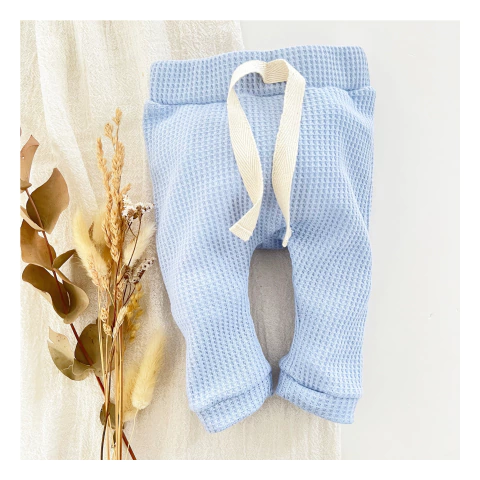 Babucha panal - Celeste