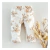 Leggings con frisa - Romantic Flowers - Beige