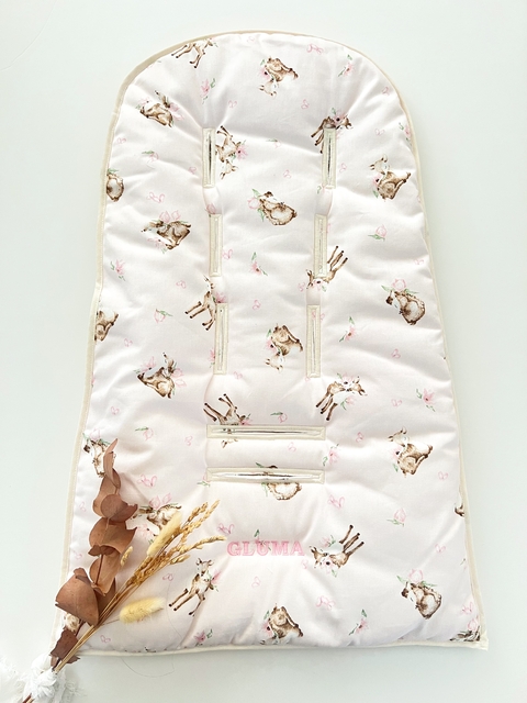 Funda de Cochecito - Bambi Rosa Bebé