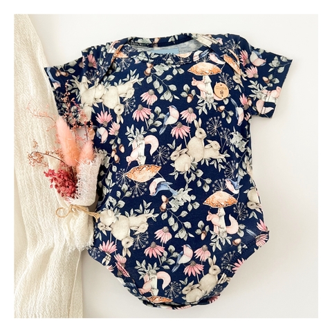 Body Manga corta - Bunny Blue