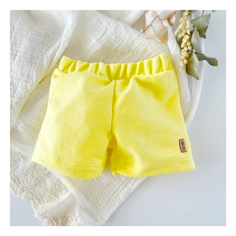Short rústico - Amarillo