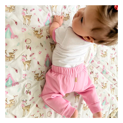 Pantalón Frisa - Rosa -