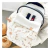 Porta Enfant Balloons Beige con Corderito Blanco Premium - GLUMA