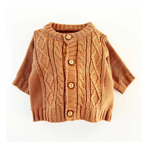 Saquito Tejido RN - Marrón