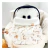 Porta Enfant Balloons Beige con Corderito Blanco Premium - tienda online