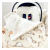 Imagen de Porta Enfant Balloons Beige con Corderito Blanco Premium