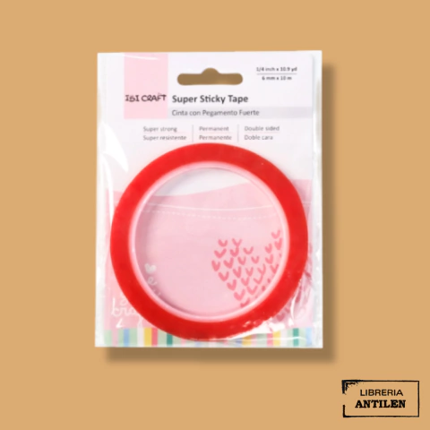 Adhesivo IBI CRAFT doble faz permanente 6mm x 10mts. - 040350 - comprar online