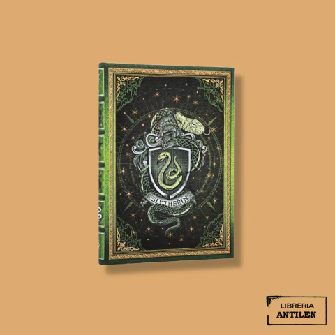 Cuaderno de Harry Potter de la marca Paperblanks con hojas lisas tamaño midi