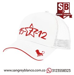 GORRA 15-7-12 - Sangre y Blanco