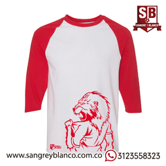 Camiseta 3/4s Santa Fe Roja en internet