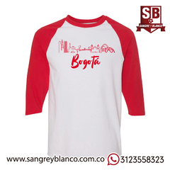 Camiseta 3/4s Santa Fe Roja - comprar online