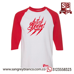 Camiseta 3/4s Santa Fe Roja - tienda online