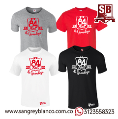 Camiseta 84 Años Tradicional - comprar online