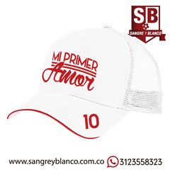 Gorra Blanca con Línea en internet