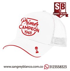 Gorra Blanca con Línea - tienda online