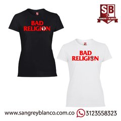 Camiseta Bad Religion Letras - comprar online