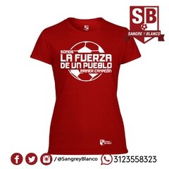 Camiseta/Esqueleto Mujer La Fuerza-Balón - tienda online