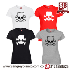 Camiseta Bart Calavera - comprar online