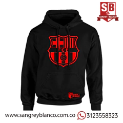 Capotero Barcelona Escudo - Sangre y Blanco