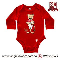 Body Bebé LeonToons - Sangre y Blanco