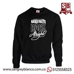 Saco BackStreet´s Back Alright - Sangre y Blanco