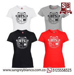 Camiseta BTS antiguo en internet