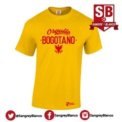 Camiseta Hombre Orgullo Bogotano - Sangre y Blanco