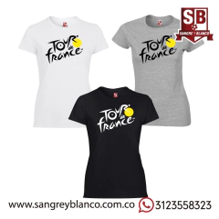 Camiseta Tour de Francia - Sangre y Blanco