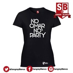 Camiseta/Esqueleto Mujer No Omar No Party