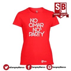 Camiseta/Esqueleto Mujer No Omar No Party en internet