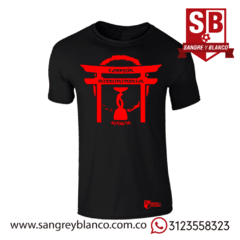 Camiseta Hombre SURUGA - Sangre y Blanco