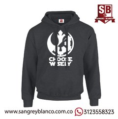 Buzo Choose Wisely - Sangre y Blanco
