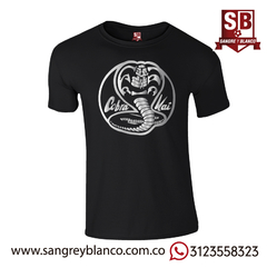 Camiseta Cobra Kai Logo plateado - comprar online