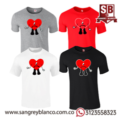 Camiseta Corazón Bad Bunny