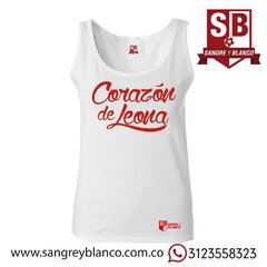 Imagen de Camiseta/Esqueleto Mujer Corazón de Leona