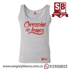 Imagen de Camiseta/Esqueleto Mujer Corazón de Leona