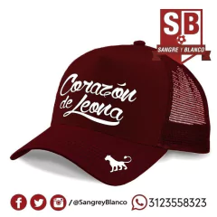 GORRA CORAZÓN DE LEONA - comprar online