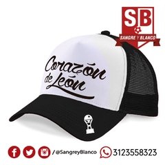 Gorra Corazón de León - Sangre y Blanco