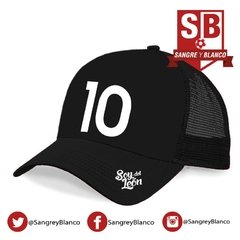 GORRA PERSONALIZADA - Sangre y Blanco