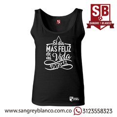 Camiseta/Esqueleto Mujer El día más Feliz de mi Vida - comprar online