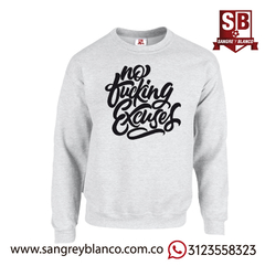Saco No Fucking Excuses - comprar online