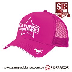 Gorra Fucsia con Línea - tienda online