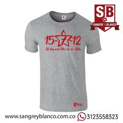 Camiseta Hombre 15/7/12 - Sangre y Blanco